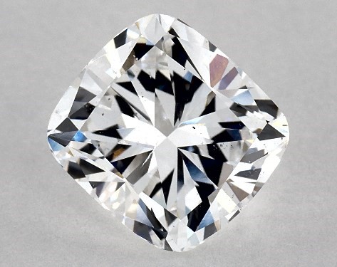 GIA 3.00 Carat D-VS2 Very Good Cut Cushion Modified Diamond